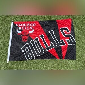Chicago Bulls Black/Red 2013 NBA Vertical Hanging Banner Flag 29” x 42”